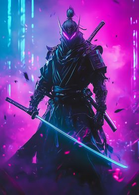 Cyberpunk Samurai