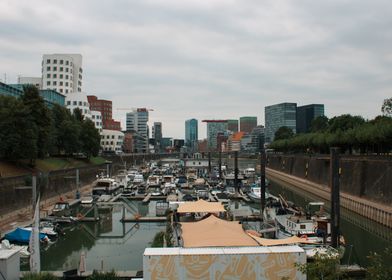 Dusseldorf Harbor View