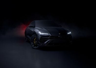 Black Lamborghini Urus