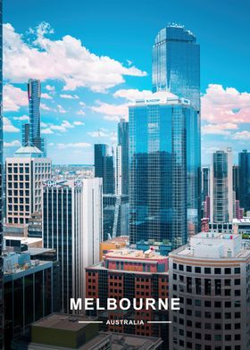 Melbourne Skyline, Australia