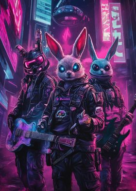 Cyberpunk Rabbit Band