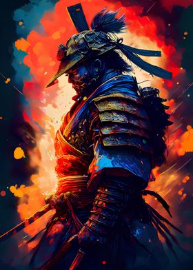 Samurai Warrior Art