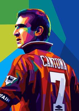 Cantona Wpap Pop Art