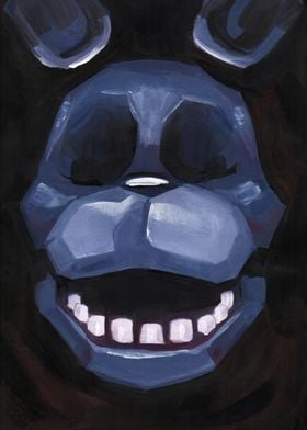 FNAF Bonnie Painting