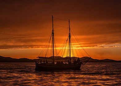 Sailboat Sunset