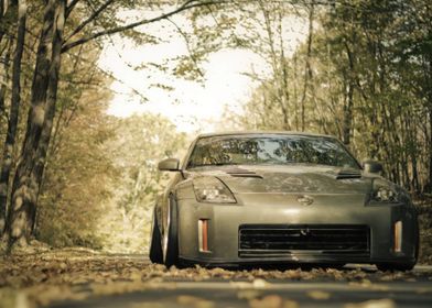 Nissan 350Z in Forest