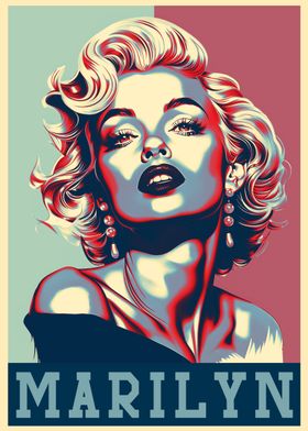 Marilyn Monroe Pop Art