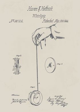 Yoyo Patent Drawing