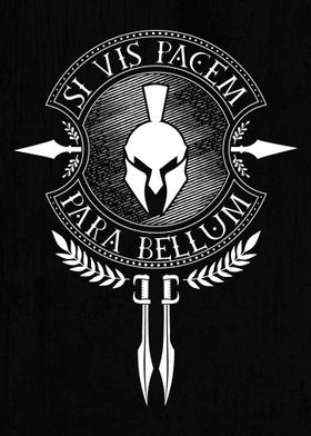 Latin Quote - Si Vis Pacem Para Bellum