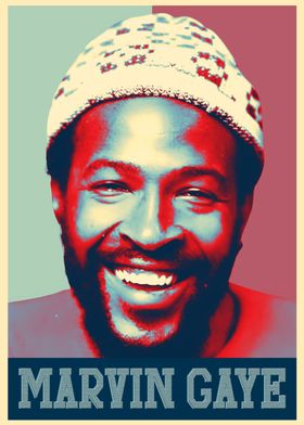 Marvin Gaye Poster