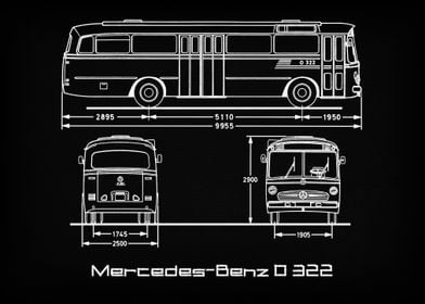 Mercedes-Benz 0 322 Bus