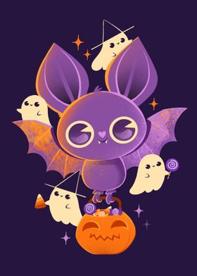 Cute Halloween Bat