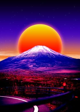 Mount Fuji Sunset