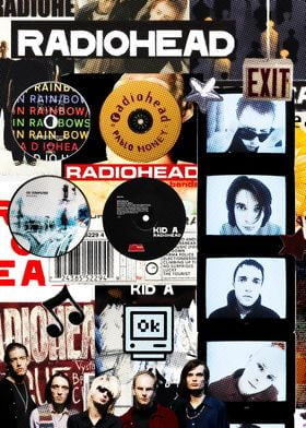 Radiohead Collage