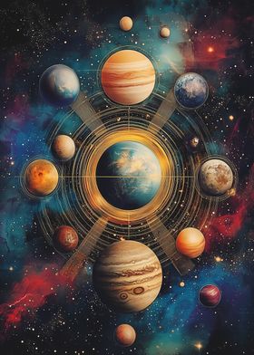 Solar System Artwork