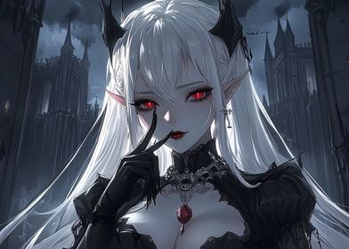 White-Haired Demoness