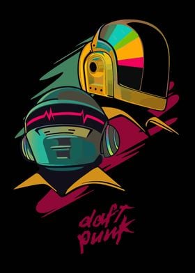 Daft Punk Robot Heads