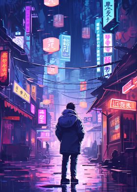 Cyberpunk Alley 