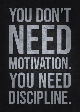 Motivation vs Discipline