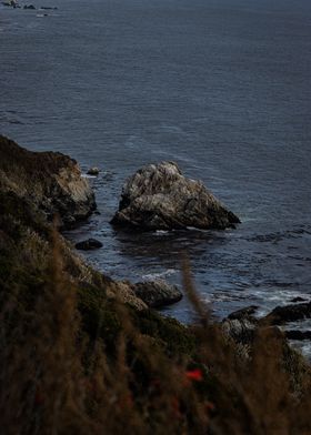 Coastal Rock Formation Photograph