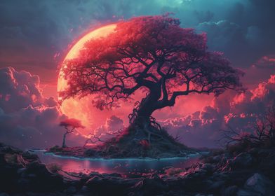 Red Moon Tree