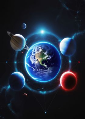 Earth and Planets in Space