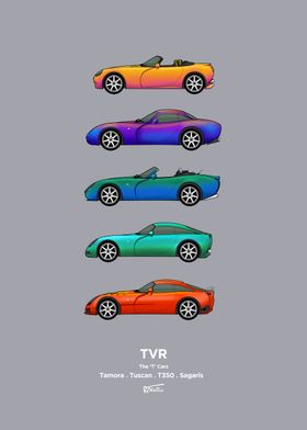 TVR T-Series Cars