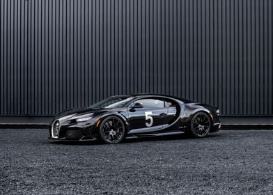 Black Bugatti Chiron