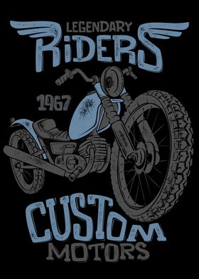 Legendary Riders 1967 Custom Motors