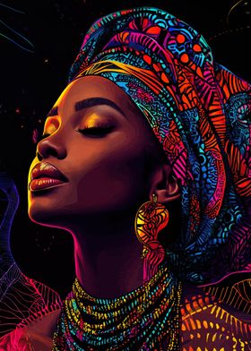 African Woman Portrait