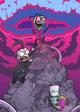 Invader Zim Comic Art