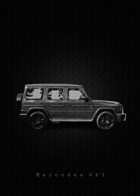 Mercedes G63 Side View