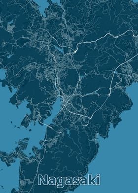 Nagasaki City Map