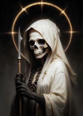 White Santa Muerte