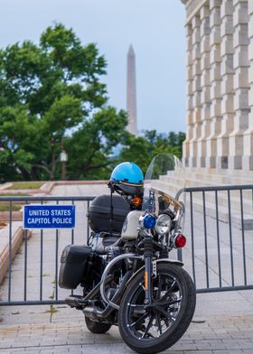 Capitol Police Motorcycle