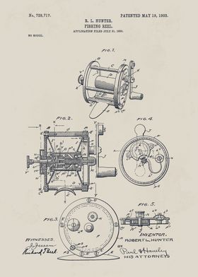 Fishing Reel Patent