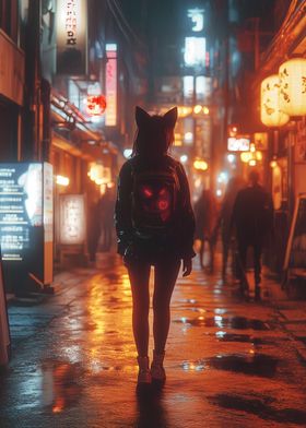 Cyberpunk Alleyway