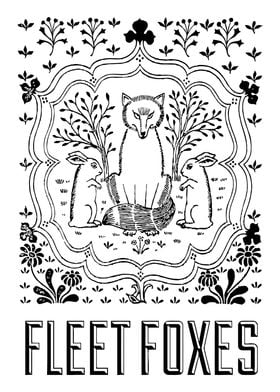 Fleet Foxes Band Poster