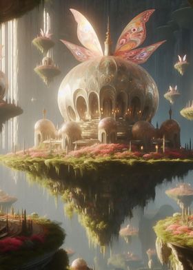 Floating Palace with Butterfly