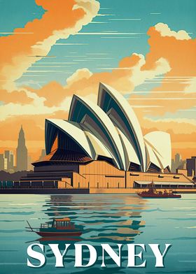 Sydney Opera House Poster