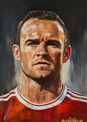 Wayne Rooney Portrait