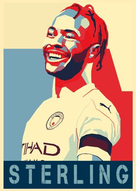 Raheem Sterling Poster