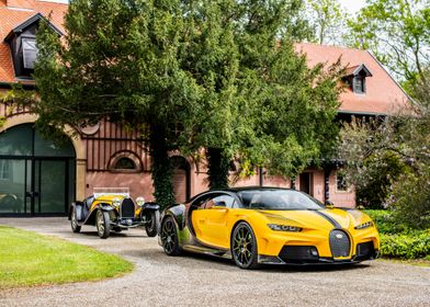 Bugatti Chiron &amp; Type 35