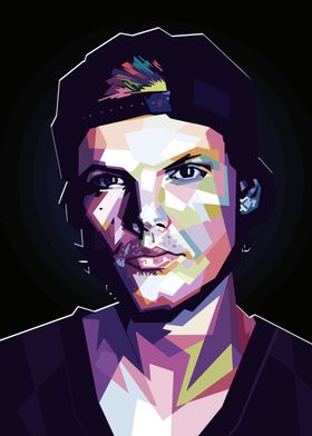 Avicii Pop Art Portrait