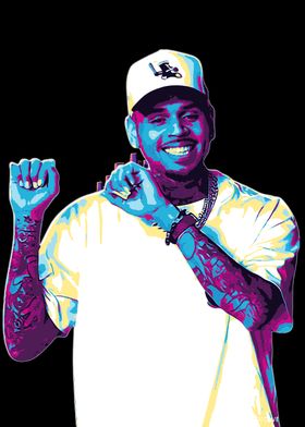 Chris Brown Digital Art