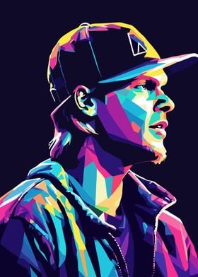 Avicii Pop Art Portrait