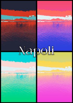 Napoli Cityscape Collage