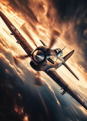 Vintage Fighter Plane