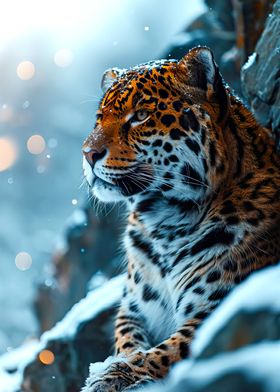 Jaguar in Winter