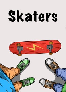 Skateboarders Feet